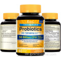 Probiotika 50 Milliarden CFU 20 Stämme Probiotika -Kapseln
